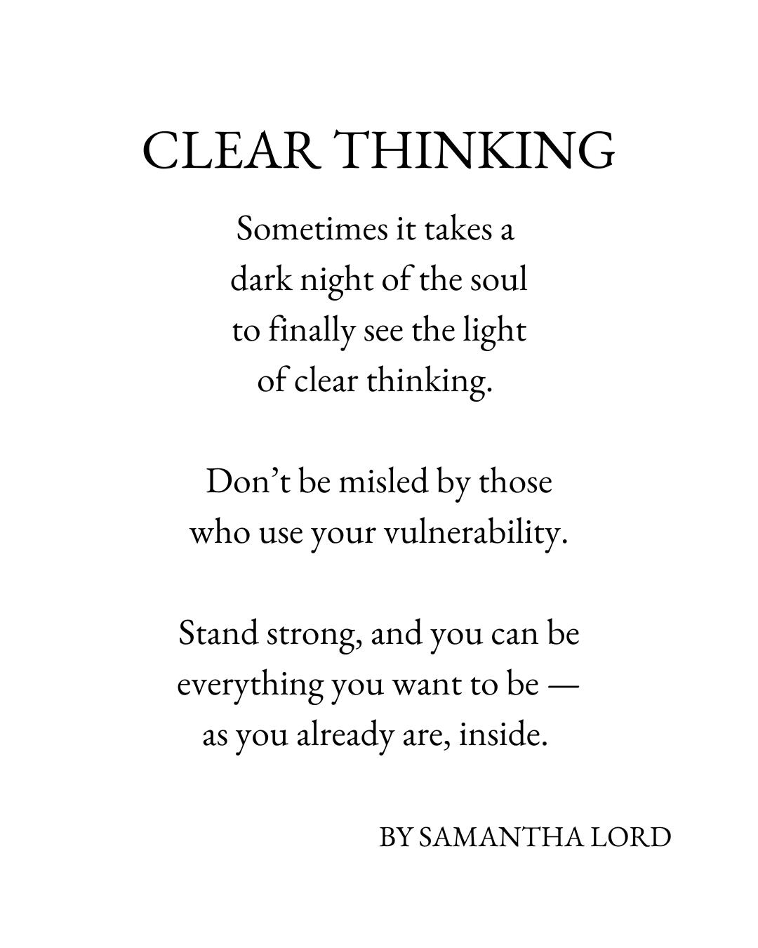 Poem on the topic of imagination and wistful regret. Samantha Lord writes compressed poems rich with layers of meaning, similar to the work of Emily Dickinson. If you enjoy the works of Emily Dickinson, you will probably like Samantha Lord's poetry. Samant